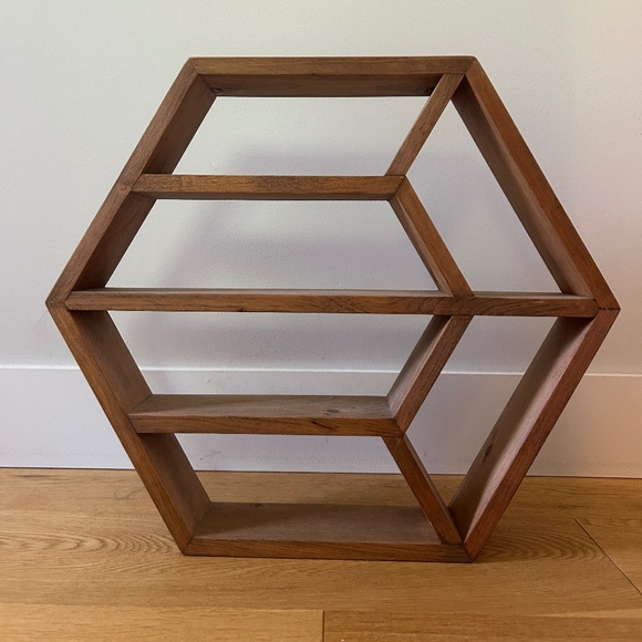 Hexagon Floating Shelf - Picture 1 of 4